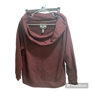 Womens Victoria Secrets Sports Burgundy‎ Pullover Size Medium